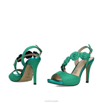 Menbur mujer fenonte 204L4918 tacones altos verde