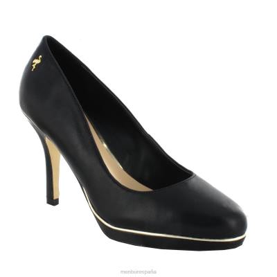 Menbur mujer fuentes 204L1204 tacones altos negro