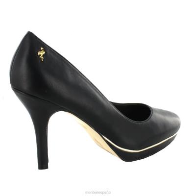 Menbur mujer fuentes 204L1204 tacones altos negro