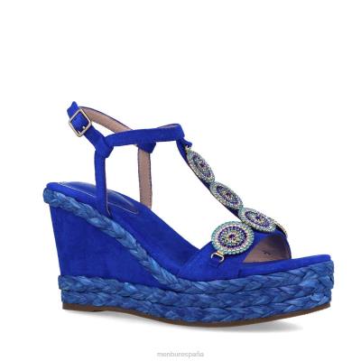 Menbur mujer gaia 204L5474 tacones altos azul medio