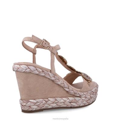 Menbur mujer gaia 204L5476 tacones altos beige