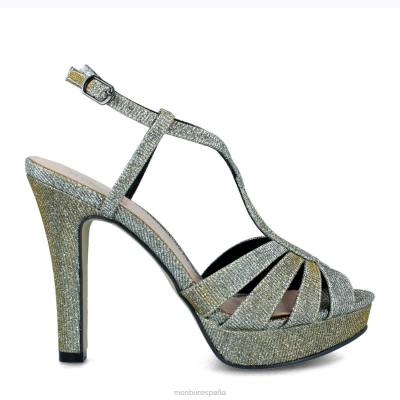 Menbur mujer galeotti 204L1451 tacones altos gris