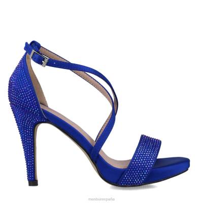 Menbur mujer gaspeita 204L3831 tacones altos azul medio