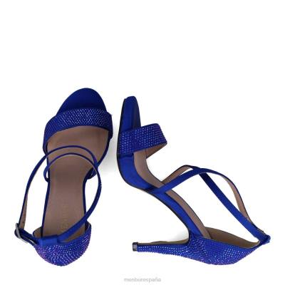 Menbur mujer gaspeita 204L3831 tacones altos azul medio