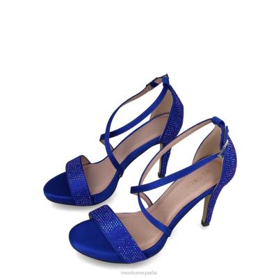 Menbur mujer gaspeita 204L3831 tacones altos azul medio