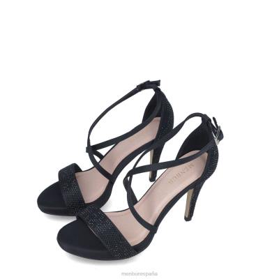 Menbur mujer gaspeita 204L781 tacones altos negro