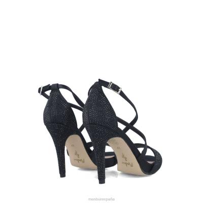 Menbur mujer gaspeita 204L781 tacones altos negro