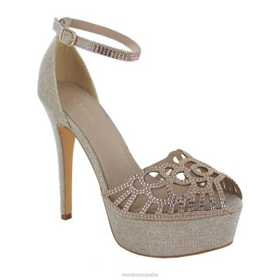 Menbur mujer gaudenzio 204L4143 tacones altos beige