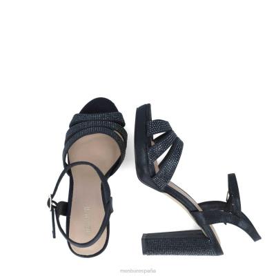 Menbur mujer glauco 204L3991 tacones altos negro