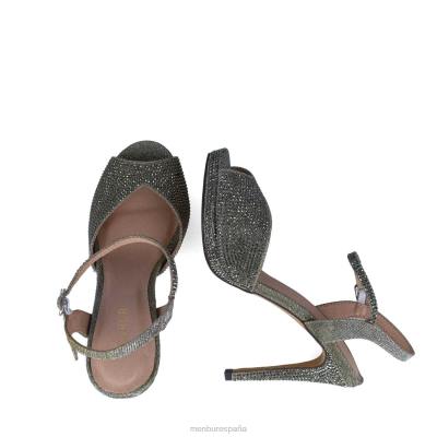 Menbur mujer goshenita 204L3874 tacones altos gris