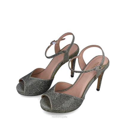 Menbur mujer goshenita 204L3874 tacones altos gris