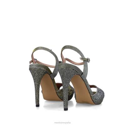 Menbur mujer goshenita 204L3874 tacones altos gris