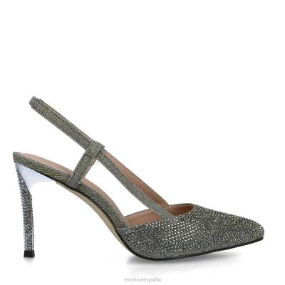 Menbur mujer goshenita 204L4863 tacones altos gris