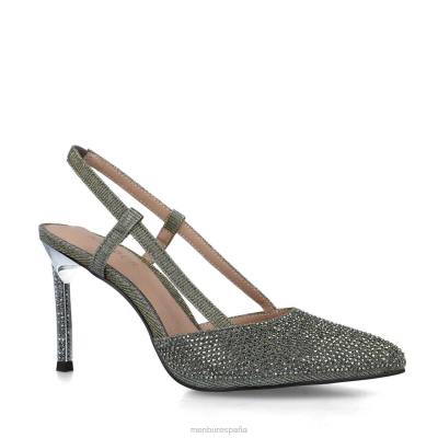 Menbur mujer goshenita 204L4863 tacones altos gris