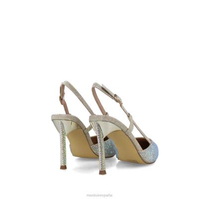 Menbur mujer goshenita 204L4864 tacones altos oro