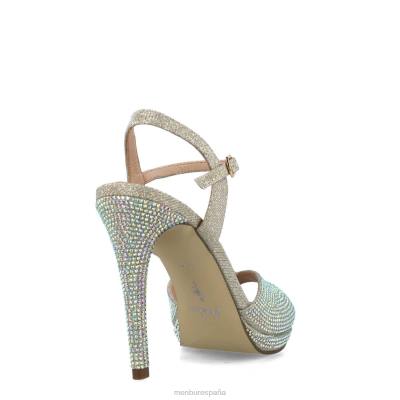 Menbur mujer goshenita 204L799 tacones altos oro