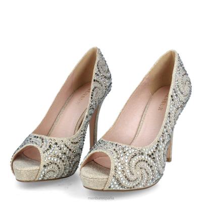 Menbur mujer grausón 204L4076 tacones altos beige