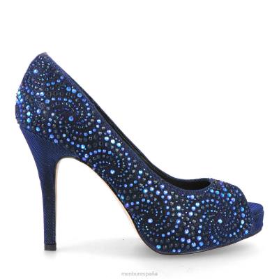 Menbur mujer grausón 204L882 tacones altos azul oscuro