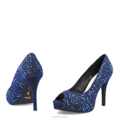 Menbur mujer grausón 204L882 tacones altos azul oscuro