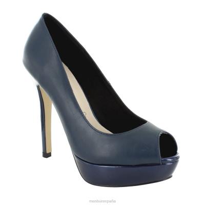 Menbur mujer grotti 204L4347 tacones altos azul oscuro