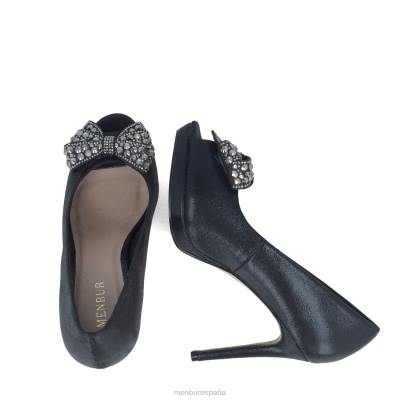 Menbur mujer hackmanita 204L3869 tacones altos negro