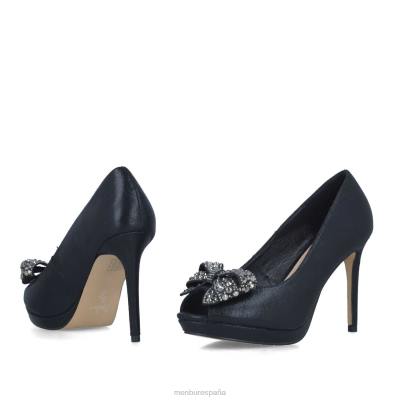 Menbur mujer hackmanita 204L3869 tacones altos negro