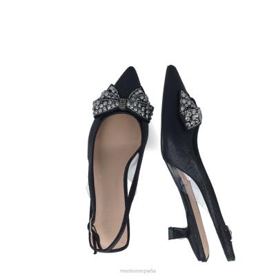 Menbur mujer hackmanita 204L3909 tacones altos negro