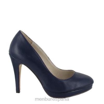 Menbur mujer hans leo 204L4602 tacones altos azul oscuro