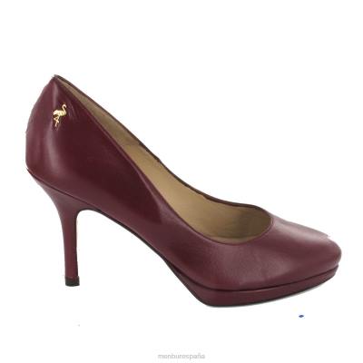 Menbur mujer hans leo 204L4609 tacones altos rojo