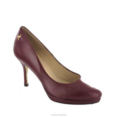 Menbur mujer hans leo 204L4609 tacones altos rojo