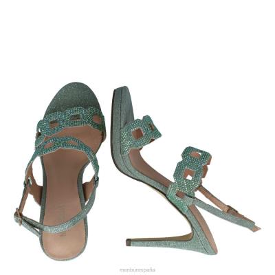 Menbur mujer heósforo 204L825 tacones altos verde