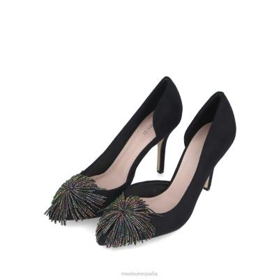 Menbur mujer hedera 204L1117 tacones altos negro