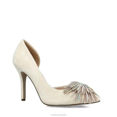 Menbur mujer hedera 204L4586 tacones altos beige