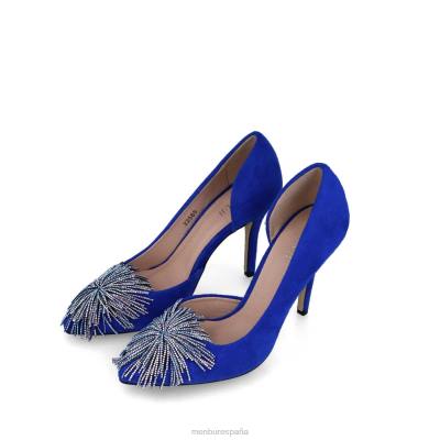 Menbur mujer hedera 204L4587 tacones altos azul medio