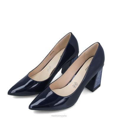 Menbur mujer hematita 204L3777 tacones altos azul oscuro