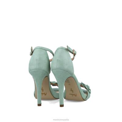 Menbur mujer hesiodo 204L4028 tacones altos verde