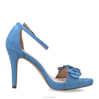 Menbur mujer hesiodo 204L4029 tacones altos azul claro