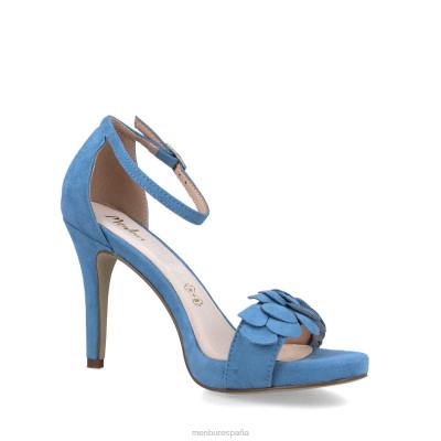 Menbur mujer hesiodo 204L4029 tacones altos azul claro