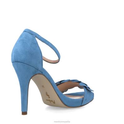 Menbur mujer hesiodo 204L4029 tacones altos azul claro