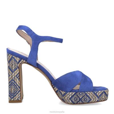 Menbur mujer hiades 204L4971 tacones altos azul claro