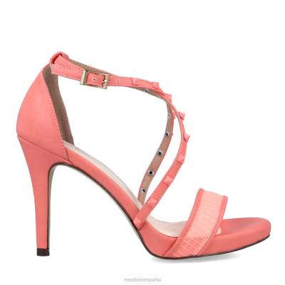 Menbur mujer higia 204L5445 tacones altos coral