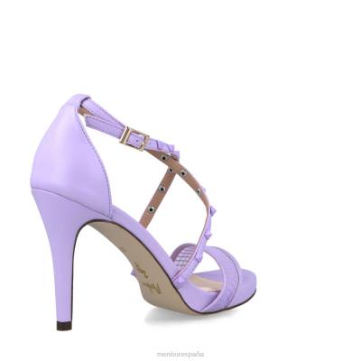 Menbur mujer higia 204L5446 tacones altos Violeta