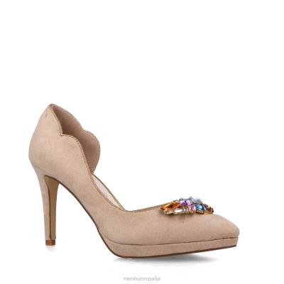 Menbur mujer hiperión 204L4966 tacones altos beige