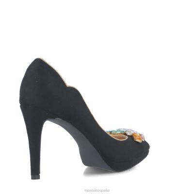 Menbur mujer hiperión 204L4967 tacones altos negro