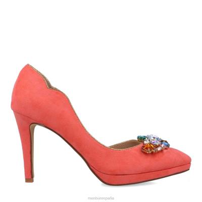 Menbur mujer hiperión 204L4968 tacones altos naranja