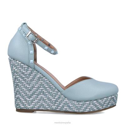 Menbur mujer hipolita 204L1538 tacones altos azul claro