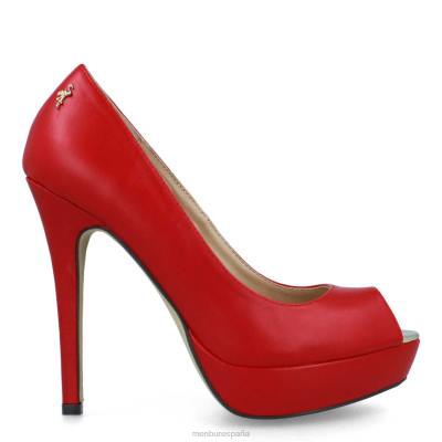 Menbur mujer illa 204L3799 tacones altos rojo