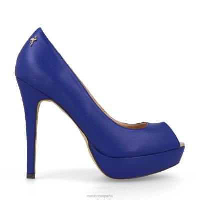 Menbur mujer illa 204L772 tacones altos azul medio