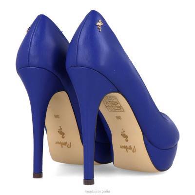 Menbur mujer illa 204L772 tacones altos azul medio