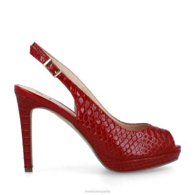 Menbur mujer impertinente 204L1327 tacones altos rojo